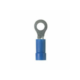 Panduit Ring Terminal,#10,Blue,600V,PK100 PV14-10R-C