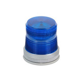 Edwards Signaling Warning Light,LED,120VAC,Blue,65 FPM 105XBRMB120A