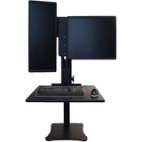 Victor Technology Standing Desk Converter,28 in W,Black DC350A