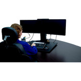 Victor Technology Standing Desk Converter,28 in W,Black DC350A