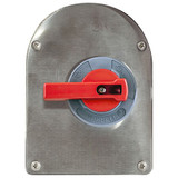 Replacement Cover, 30A, 600VAC, Red/Gray