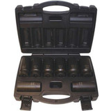 Cal-Van Tools Metric Axle Nut Socket Set,12Pt,8 pcs. 976