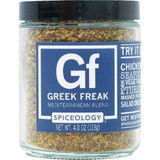 Spiceology Greek Freak 4 Oz. Mediterranean Blend Rub 10022