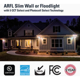 Halo Bronze Dusk to Dawn 15W LED Wall Floodlight ARFL30DBZ 541787
