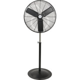 Denali Aire 30 In. 3-Speed 76 In. H. Black Oscillating Pedestal Fan 2DAFP30 500712