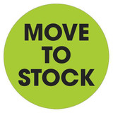 Tape Logic Label,Move to Stock,Circle 2" DL1246