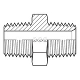 Adaptall Hose Adapter,3/8",BSPT,3/8",NPT 9008-0606
