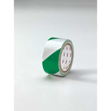 Manufacturer Varies Floor Tape,Green-White,6 inx54 ft,Roll 9MEJ2
