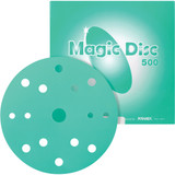6” Magic Disc S-Tack (Hook & Loop) Dustless15/H-500 528-0500