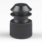 Globe Scientific Cap,16 mm Dia,Black,PK1000 116152K