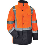 Ergodyne Jacket,Winter,Hi-Vis,Orange,M 8384
