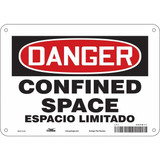 Condor Safety Sign,7 inx10 in,Polyethylene 465N11