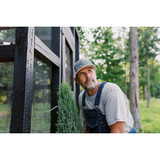 Berne Charcoal Heather Offset Logo Mesh-Back Cap H182CCH20400 735909