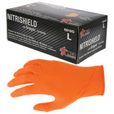 MCR Safety® NitriShield® Grippaz™ Disposable Nitrile Gloves, Powder-Free, 6 mil