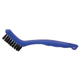 Grout Detail Brushes, Nylon Block, 7/8 in Trim L, Stiff Black Nylon Fill