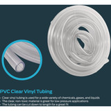 Eastman EZ-Flo 30 Ft. Clear Vinyl Tubing 1 In. ID x 1-1/4 In. OD Bulk Spool