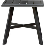 Hanover Side Table,Commercial-Grade Al,22" CMSDTBL-GM