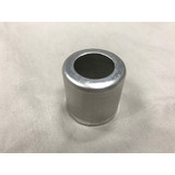 Globe Commercial Products Crimp Hose Ferrule,0.718"L,Alum,PK25 A-375-L