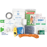 Life+gear First Aid/Survival Kit,88 pcs. 41-3819