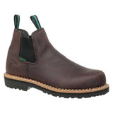 Georgia Boot Chelsea Boot,M,8 1/2,Brown,PR GR530