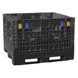 Buckhorn Clps Bulk Ctr,Black,Solid,48 in BN4845442010000
