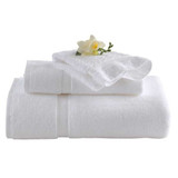 5 Star Hotel Collection Hand Towel,30 in L,White 7132200
