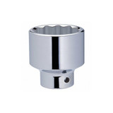 Westward Socket, Steel, Chrome, 55 mm 20HW72