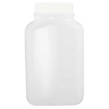 Qorpak Bottle,96 mm H,Natural,50 mm Dia,PK48 PLC-03473