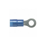 Panduit Ring Terminal,Blue,18 AWG,14 AWG,PK1000 PN14-10R-M