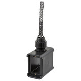 Hubbell Wiring Device-Kellems Portable Outlet Box,2Inlet,19cu. in HBL3080BK