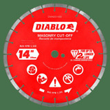 Diablo DiamondSawBlade,Diam:14",Arbor:20mm,1" DMADS1400