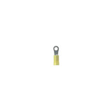 Panduit Ring Terminal,1/4in.,Yellow,PK50 PV10-14R-L