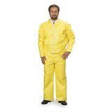 Dupont Coveralls,5XL,Ylw,Tychem 2000,PK12 QC120BYL5X001200
