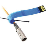 Rip-Tie Hook-and-Loop Cable Tie,9 in,Green,PK10 H-09-010-GN