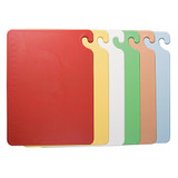 San Jamar Cutting Board Set,18x24 in,Assorted CB1824KCGR