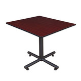 Kobe Kobe,48",Square Breakroom Table,Mahogany TKB4848MH