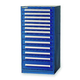 Vidmar ModDrwrCab,59"x30"x28",Dark Blue,13Drwr RP3039A-FTKADB