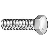Manufacturer Varies HxHdCpScrw,Steel,65mm,M24-3.00,1PK HC30240651-001P2