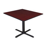 Cain Cain,48",Square Breakroom Table,Mahogany TB4848MH