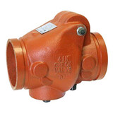 Gruvlok Check Valve,8.125 in Overall L 2200750103
