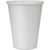 Genuine Joe Disposable Hot Cups Single 12 oz. 1000/CT White - GJO19047CT