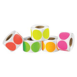 Tape Logic Inventory Circles Packs,3",PK5000 DL1237