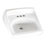 American Standard Lucerne WalMnted Sink  Wht 0355.012.020