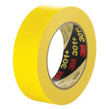 3m Masking Tape,1 1/2x60 yd.,Yellow,PK24 T936301
