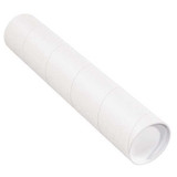 Partners Brand Mailing Tubes,W/Caps,4x30",PK15 P4030W