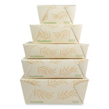 World Centric Carry-Out Food Container,Fiber,PK160 TO-NT-4