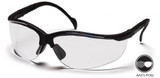 Pyramex SB1810S Venture ll Safety Glasses Black with Clear Lens