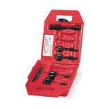 Milwaukee Tool Self Feed Drill Set,7pc,Steel 49-22-0130