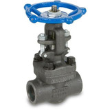 Sharpe Valves Gate Valve,1 1/2",Forged Steel,Socket 4371003640