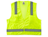 Ergodyne GloWear 8249Z ANSI Economy Lime Surveyors Reflective Safety Vest, Large/X-Large